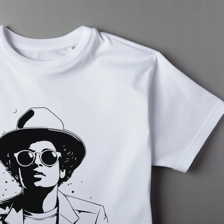 Koszulka T-shirt "Bruno Mars" Bawełna