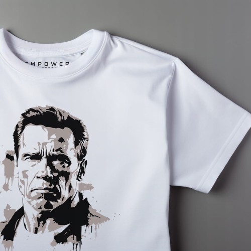 Koszulka T-shirt "Arnold Schwarzenegger" Bawełna