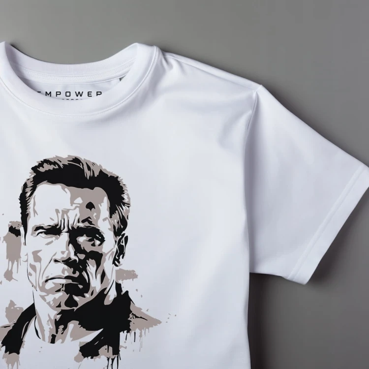Koszulka T-shirt "Arnold Schwarzenegger" Bawełna