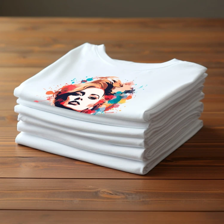 Nowoczesny T-shirt "Adele" Bawełna