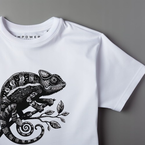 Koszulka T-shirt "Kameleon jemeński" Bawełna