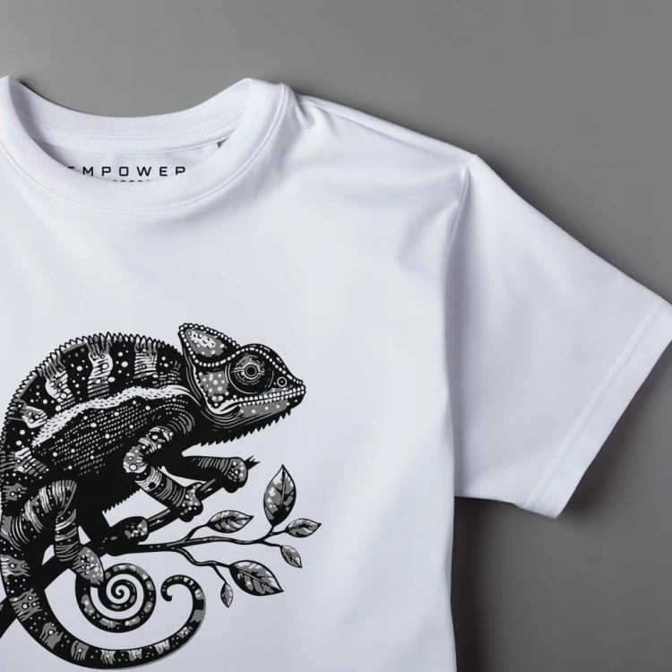 Koszulka T-shirt "Kameleon jemeński" Bawełna