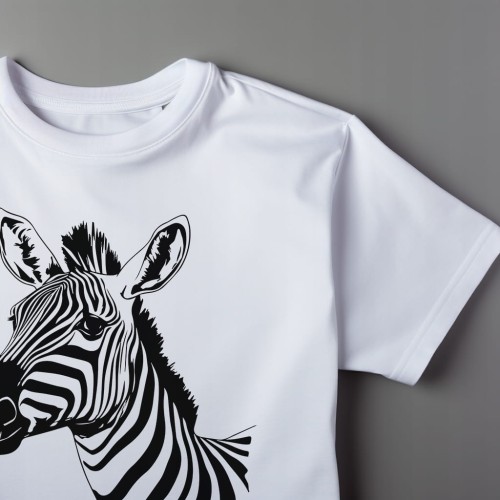 Koszulka T-shirt "Zebra" Bawełna