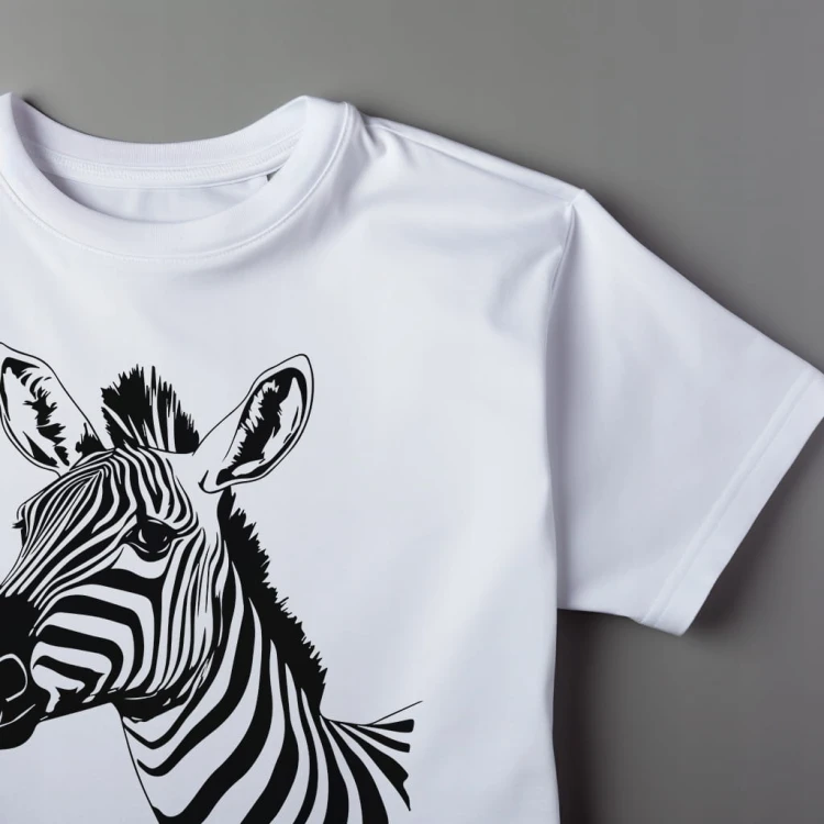 Koszulka T-shirt "Zebra" Bawełna