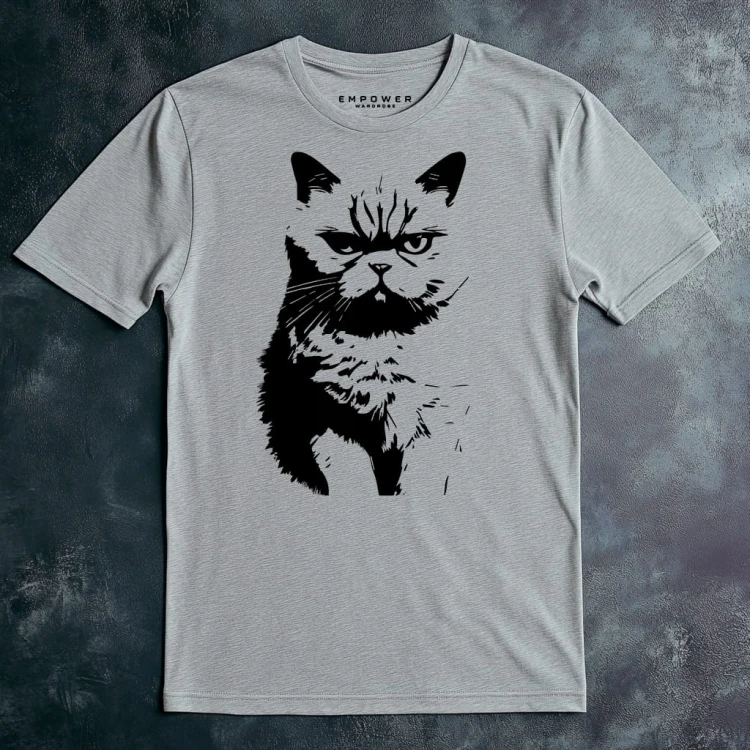 Koszulka T-shirt "Kot Brytyjski" Bawełna