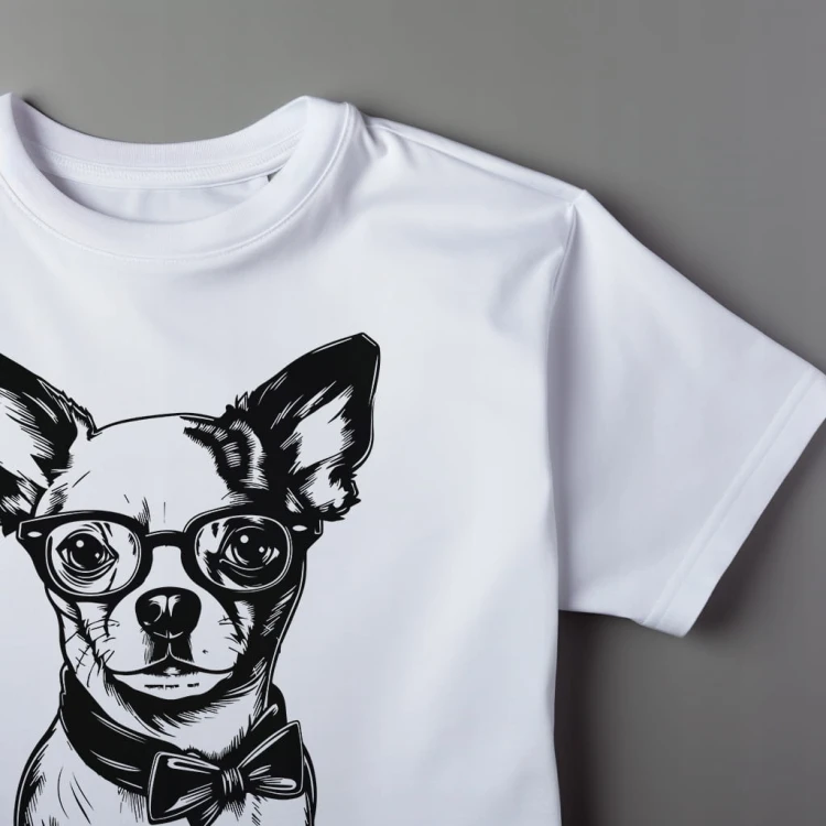 Koszulka T-shirt "Chihuahua" Bawełna