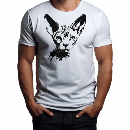 Koszulka T-shirt "Devon Rex" Bawełna