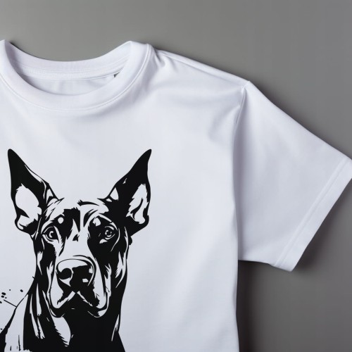 Koszulka T-shirt "Doberman" Bawełna