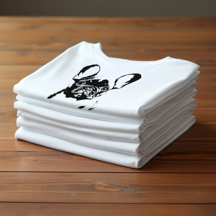 Koszulka T-shirt "Buldog Francuski" Bawełna