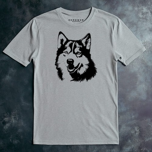 Koszulka T-shirt "Husky" Bawełna