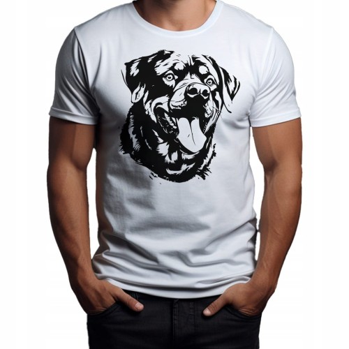 Koszulka T-shirt "Rottweiler" Bawełna