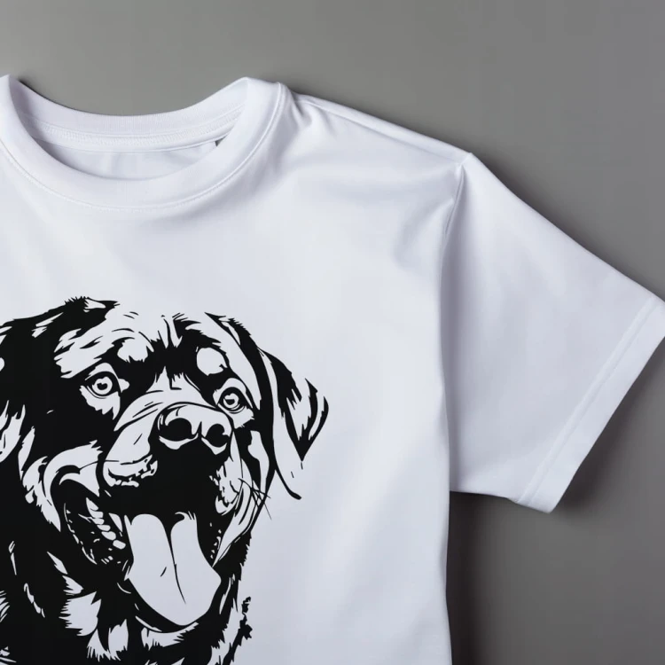Koszulka T-shirt "Rottweiler" Bawełna