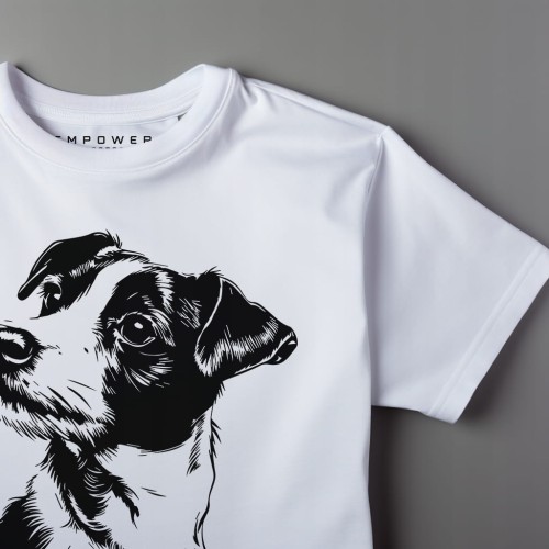 Koszulka T-shirt "Russell terrier" Bawełna