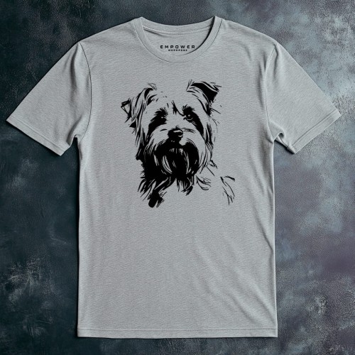 Koszulka T-shirt "Yorkshire terrier" Bawełna