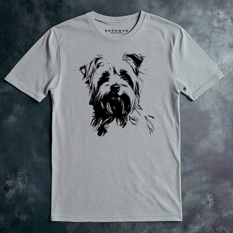 Koszulka T-shirt "Yorkshire terrier" Bawełna