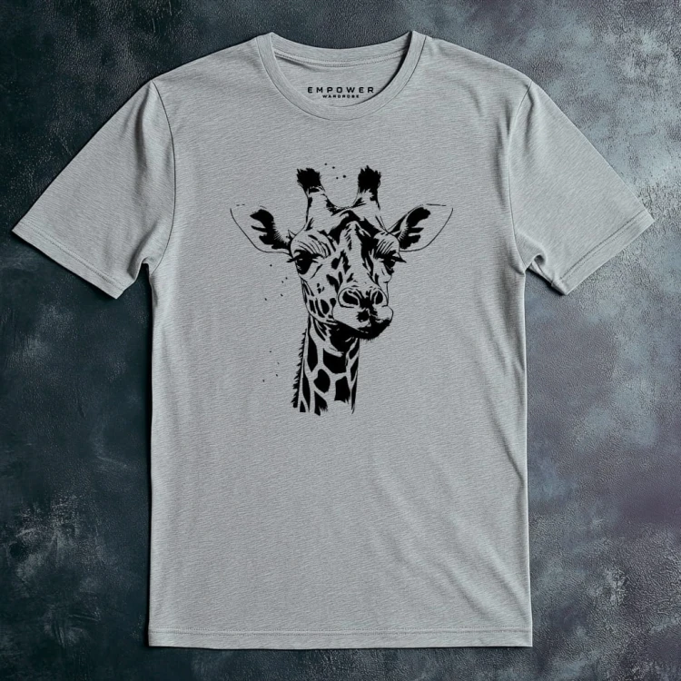 Koszulka T-shirt "Giraffe" Bawełna