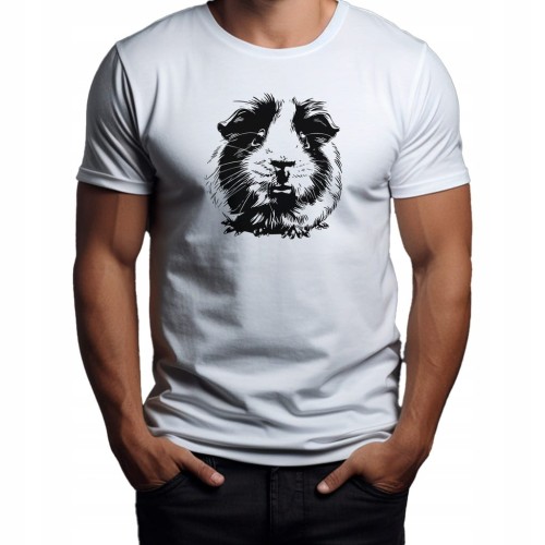 Koszulka T-shirt "Świnka morska" Bawełna