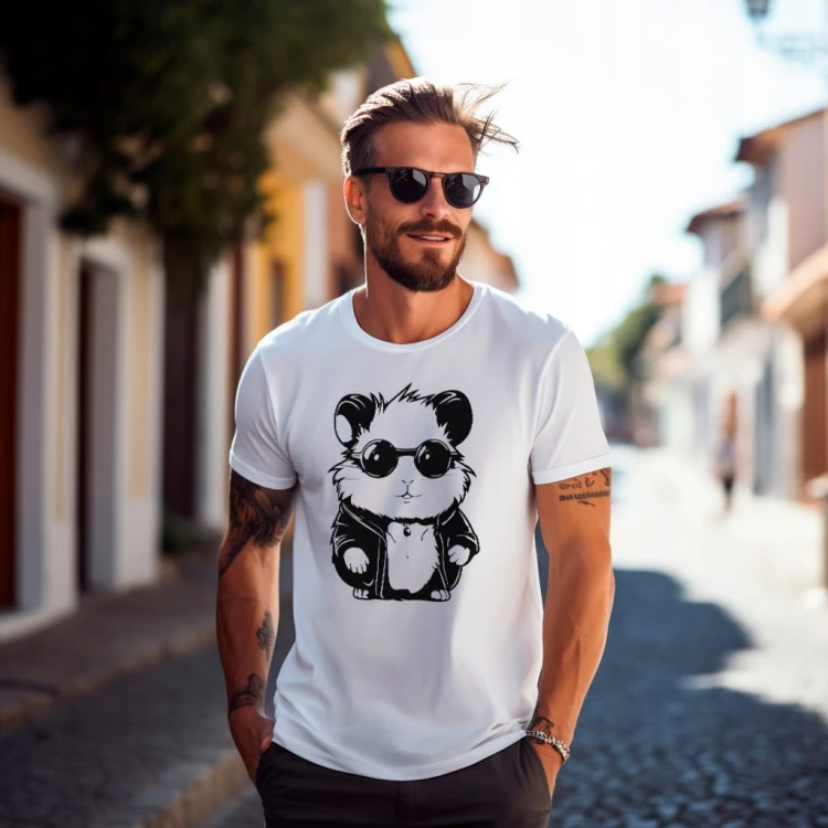 Koszulka T-shirt "Chomik" Bawełna