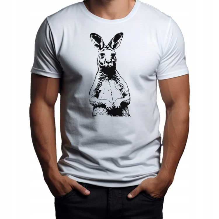 Koszulka T-shirt "Kangur" Bawełna