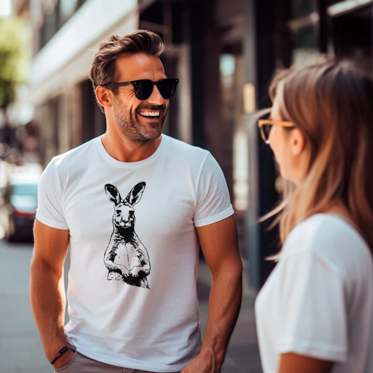 Koszulka T-shirt "Kangur" Bawełna