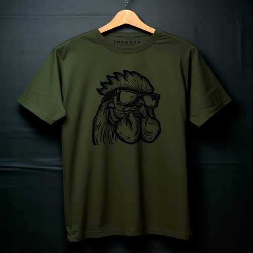 Koszulka T-shirt "Stylowa Kura" Bawełna