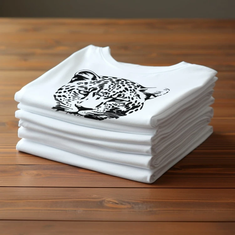 Koszulka T-shirt "Leopard" Bawełna
