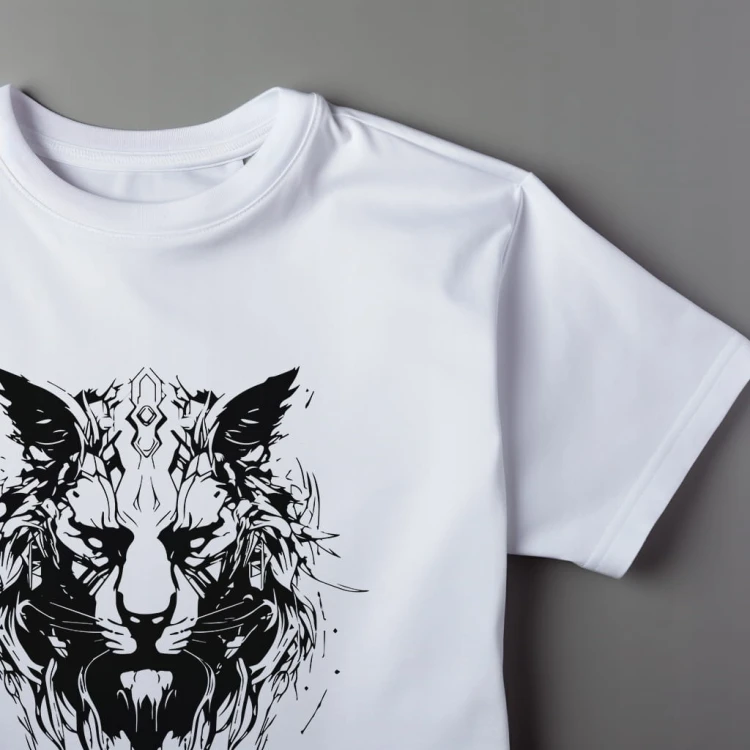 Koszulka T-shirt "Lion" Bawełna