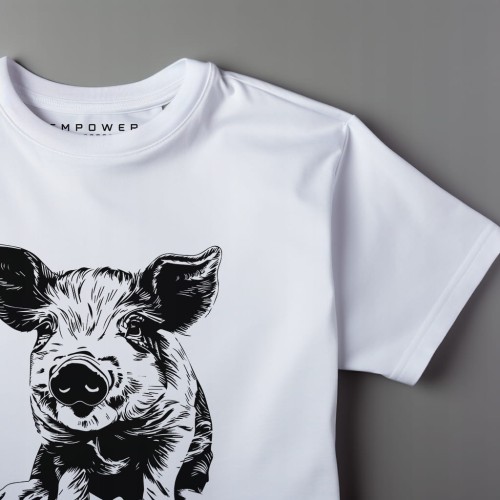 Koszulka T-shirt "Mini PIG" Bawełna