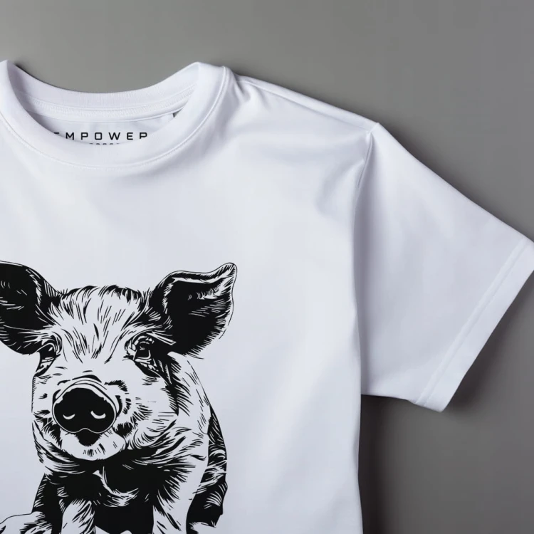 Koszulka T-shirt "Mini PIG" Bawełna