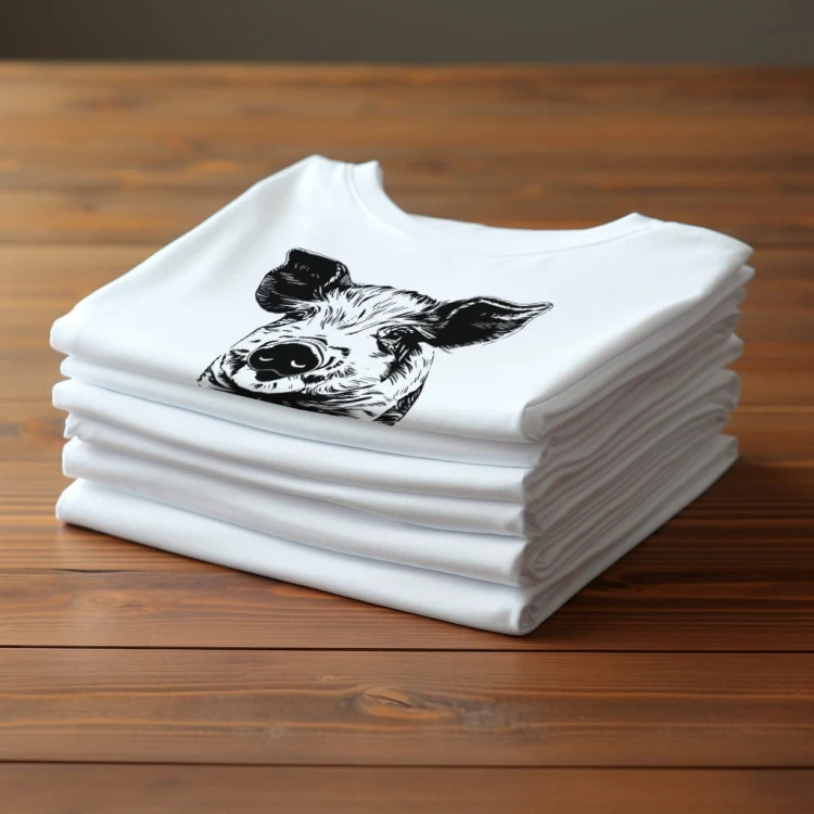 Koszulka T-shirt "Mini PIG" Bawełna
