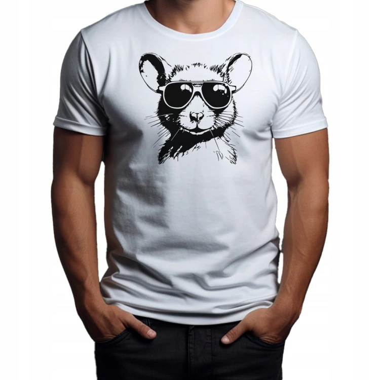 Koszulka T-shirt "Mysz" Bawełna