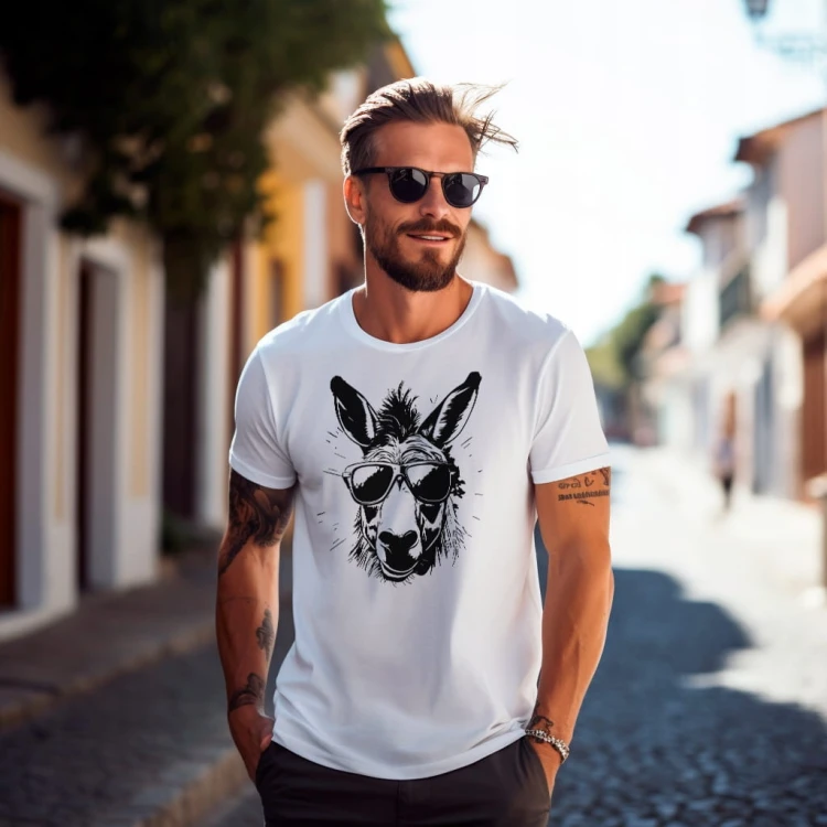 Koszulka T-shirt "Osioł" Bawełna
