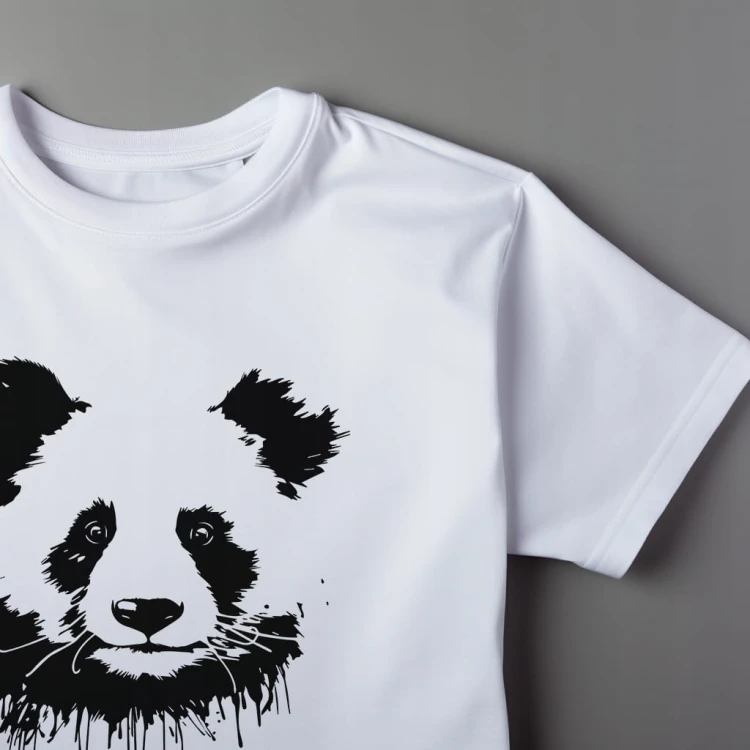 Koszulka T-shirt "Panda" Bawełna