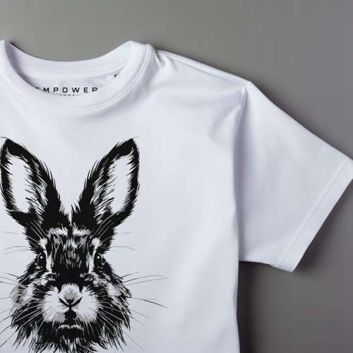 Koszulka T-shirt "Królik" Bawełna