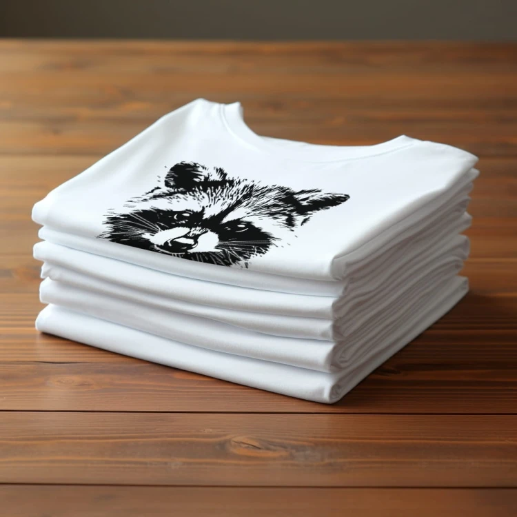 Koszulka T-shirt "Raccoon" Bawełna