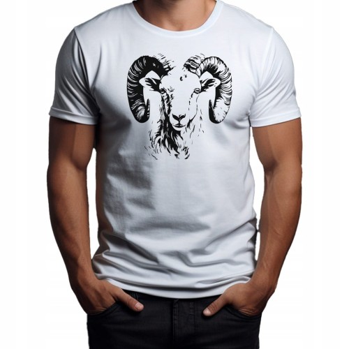 Koszulka T-shirt "Baran" Bawełna
