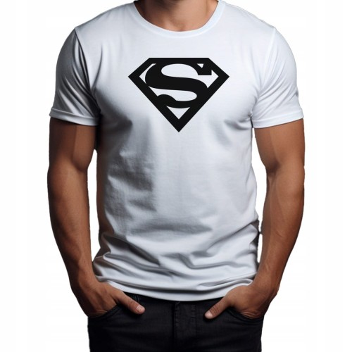 Koszulka T-shirt "Superman LOGO" Bawełna