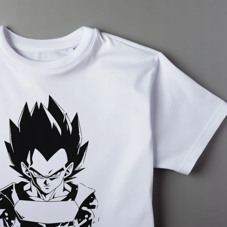 Koszulka T-shirt "Vegeta" Bawełna