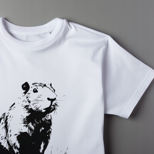 Koszulka T-shirt "Capybara" Bawełna