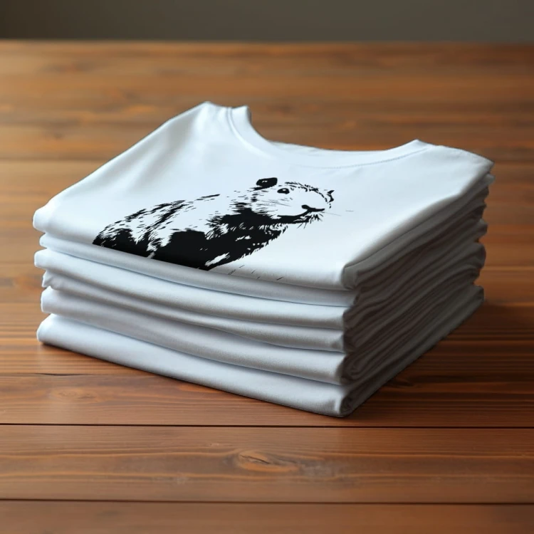 Koszulka T-shirt "Capybara" Bawełna