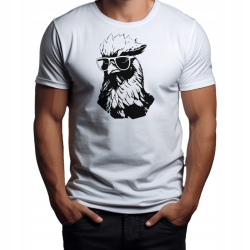 Koszulka T-shirt "Kurczak" Bawełna