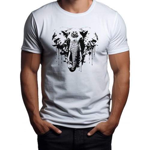 Koszulka T-shirt "ELEPHANT" Bawełna