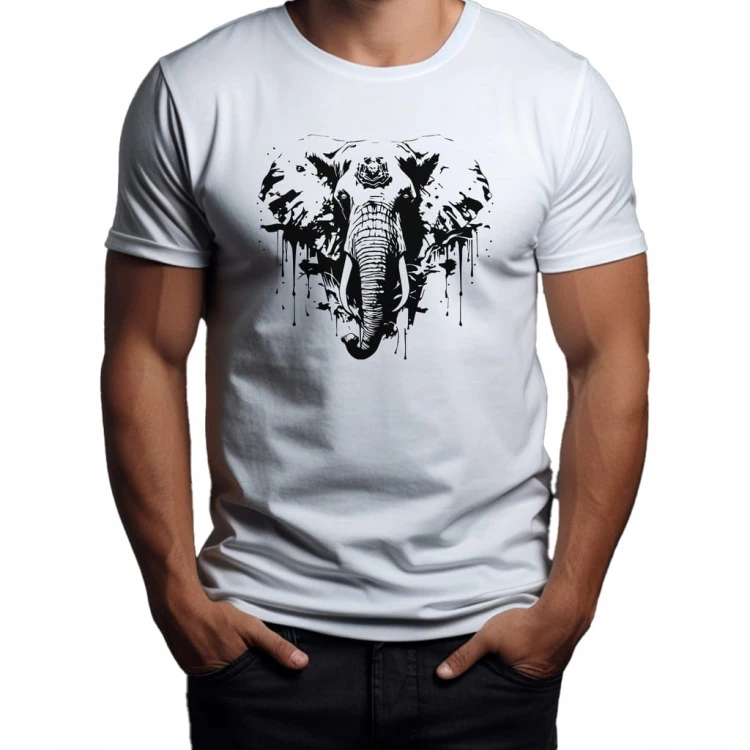Koszulka T-shirt "ELEPHANT" Bawełna