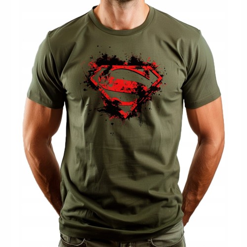 Koszulka Nowoczesna T-Shirt ''Superman LOGO'' Bawełna