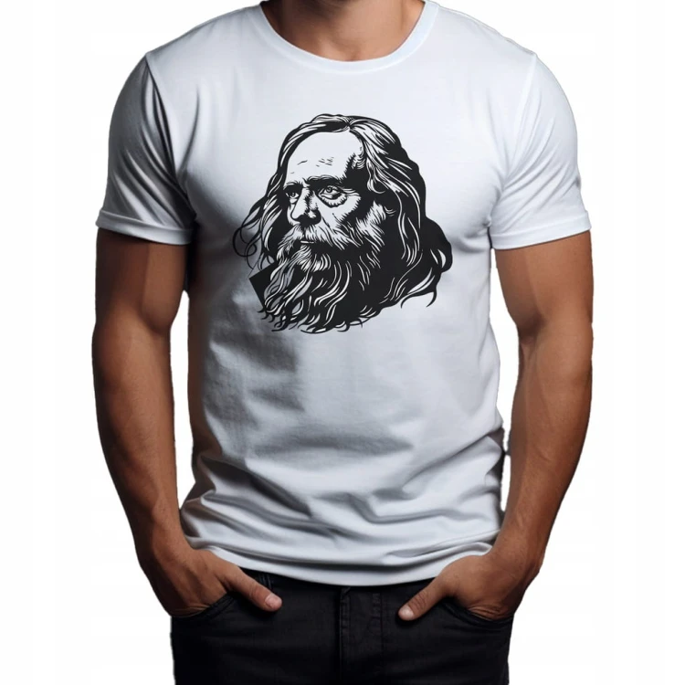 Koszulka T-Shirt ''Dmitriy Mendeleev'' Bawełna