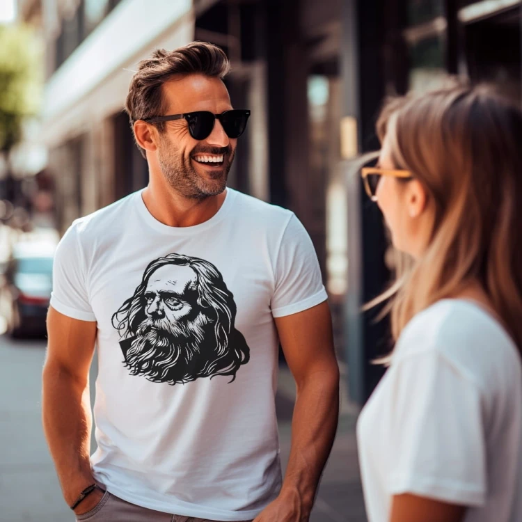 Koszulka T-Shirt ''Dmitriy Mendeleev'' Bawełna