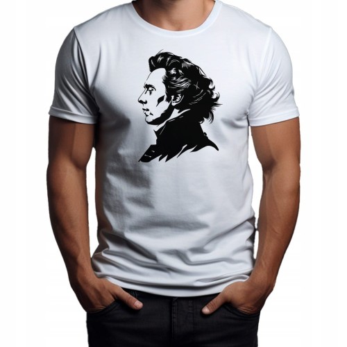 Koszulka T-Shirt ''Fryderyk Chopin'' Bawełna