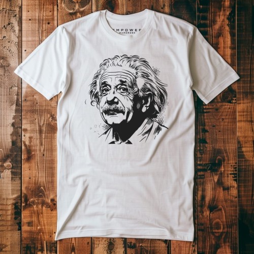 Koszulka T-Shirt ''Albert Einstein'' Bawełna