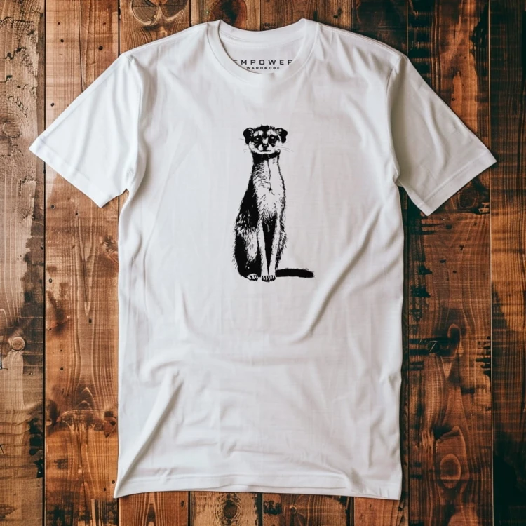 Koszulka T-Shirt ''Suricat'' Bawełna