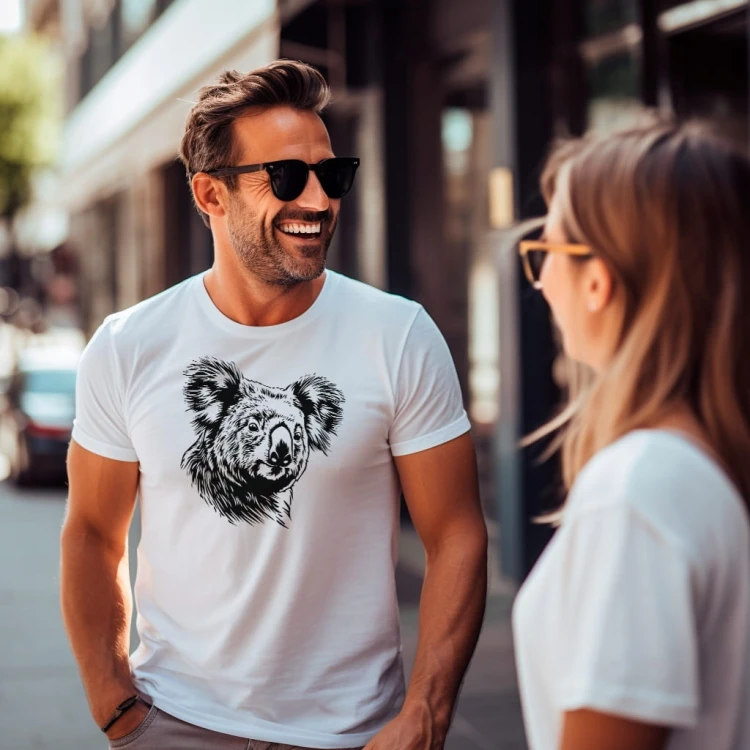 Koszulka T-Shirt ''Koala'' Bawełna